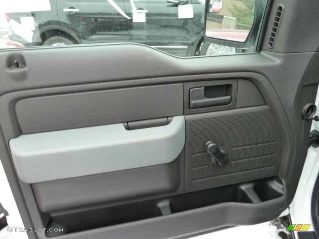 2011 Ford F150 XL Regular Cab Steel Gray Door Panel Photo #42817982