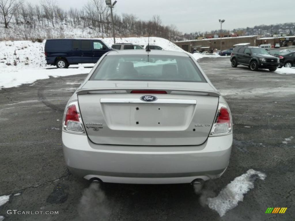 2008 Fusion SEL V6 - Brilliant Silver Metallic / Charcoal Black photo #3