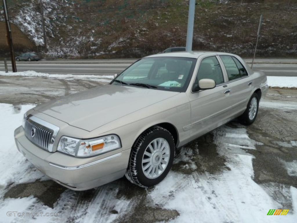 2008 Grand Marquis LS - Smokestone Metallic / Medium Light Stone photo #5