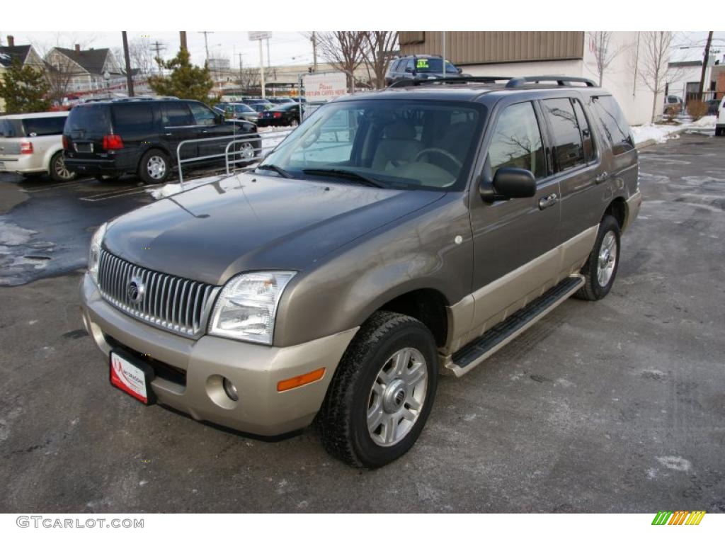 2004 Mountaineer Convenience AWD - Mineral Gray Metallic / Medium Dark Parchment photo #1