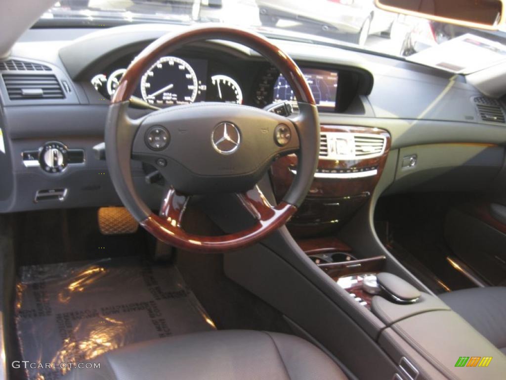 Black Interior 2008 Mercedes-Benz CL 550 Photo #42820010