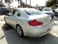 2008 Liquid Platinum Silver Infiniti G 35 Sedan  photo #8