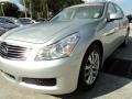 2008 Liquid Platinum Silver Infiniti G 35 Sedan  photo #12