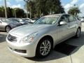 2008 Liquid Platinum Silver Infiniti G 35 Sedan  photo #13