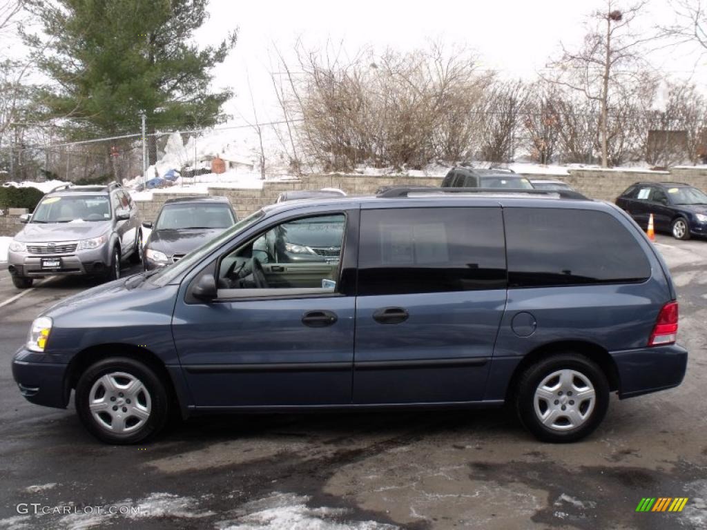 2006 Freestar SE - Norsea Blue Metallic / Flint Grey photo #2