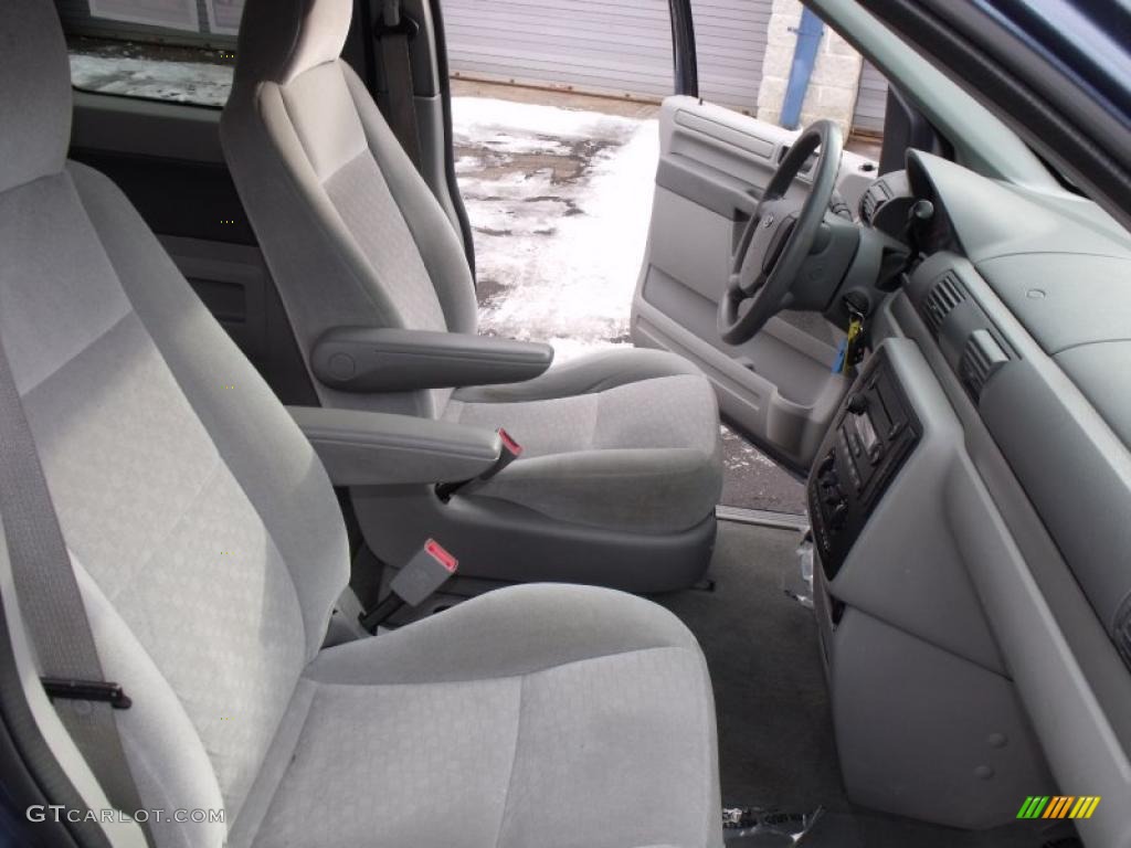 2006 Freestar SE - Norsea Blue Metallic / Flint Grey photo #14