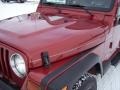 1999 Chili Pepper Red Pearlcoat Jeep Wrangler SE 4x4  photo #22