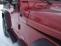 1999 Chili Pepper Red Pearlcoat Jeep Wrangler SE 4x4  photo #25
