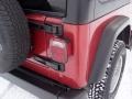 1999 Chili Pepper Red Pearlcoat Jeep Wrangler SE 4x4  photo #29