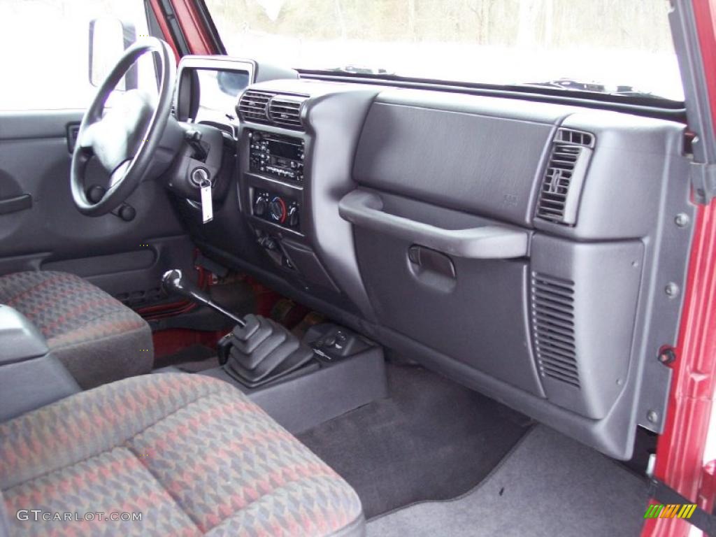 Agate Interior 1999 Jeep Wrangler SE 4x4 Photo #42820942