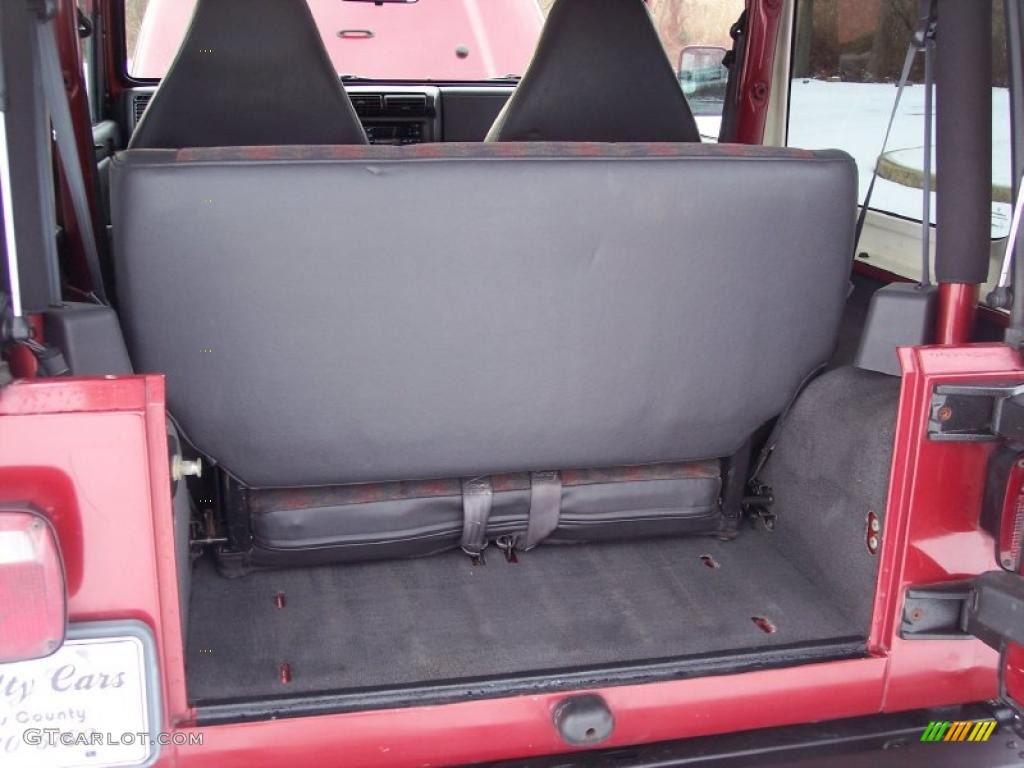 1999 Jeep Wrangler SE 4x4 Trunk Photo #42821142