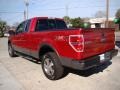 2009 Razor Red Metallic Ford F150 FX4 SuperCab 4x4  photo #6