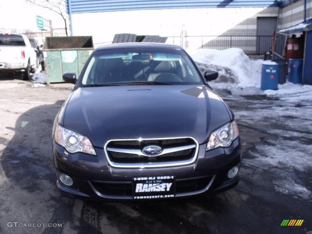 2008 Legacy 2.5i Limited Sedan - Diamond Gray Metallic / Off Black photo #8