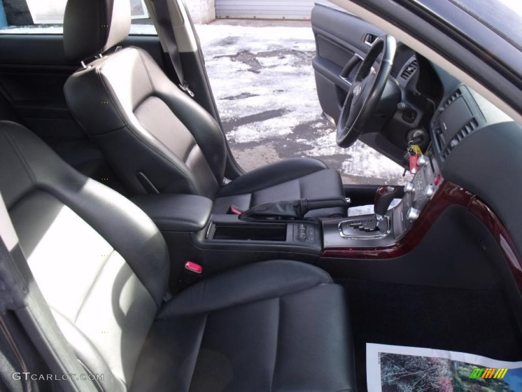 2008 Legacy 2.5i Limited Sedan - Diamond Gray Metallic / Off Black photo #13