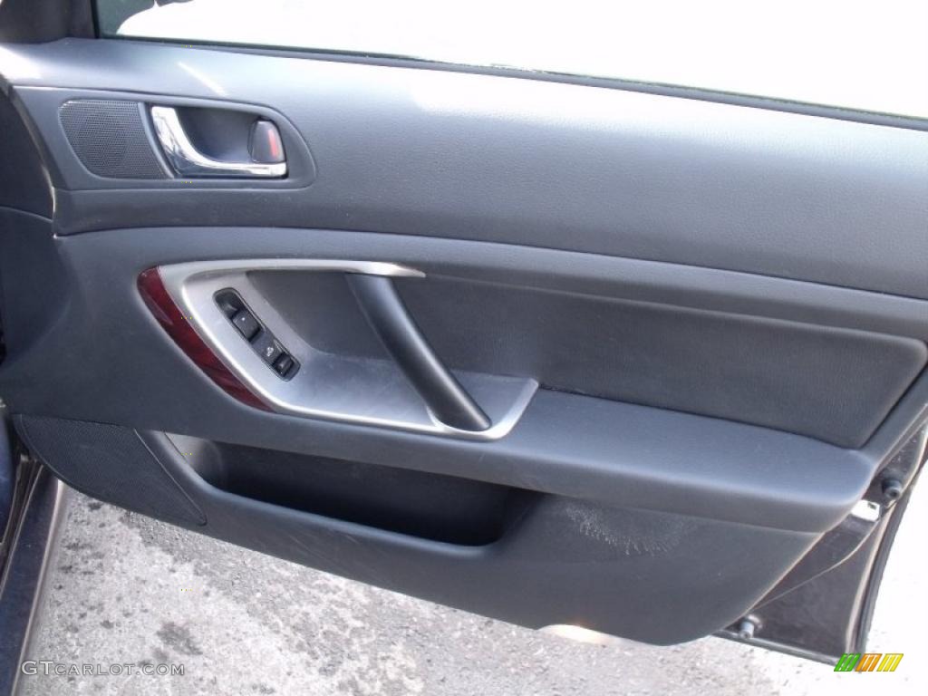 2008 Legacy 2.5i Limited Sedan - Diamond Gray Metallic / Off Black photo #14