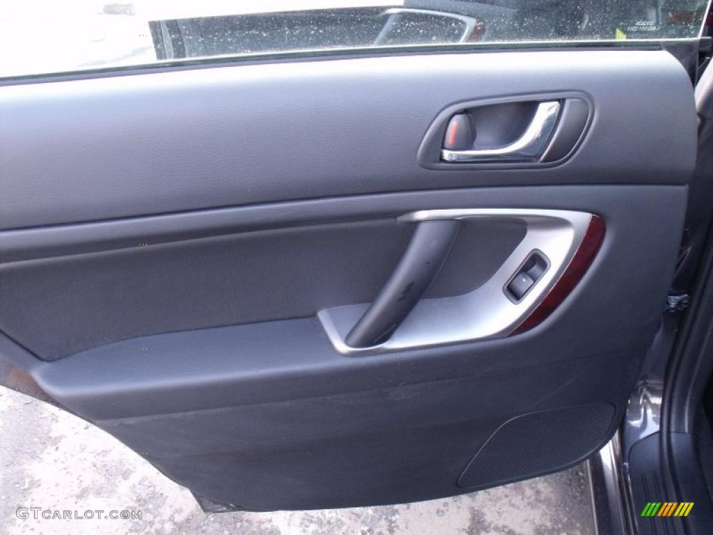 2008 Legacy 2.5i Limited Sedan - Diamond Gray Metallic / Off Black photo #16