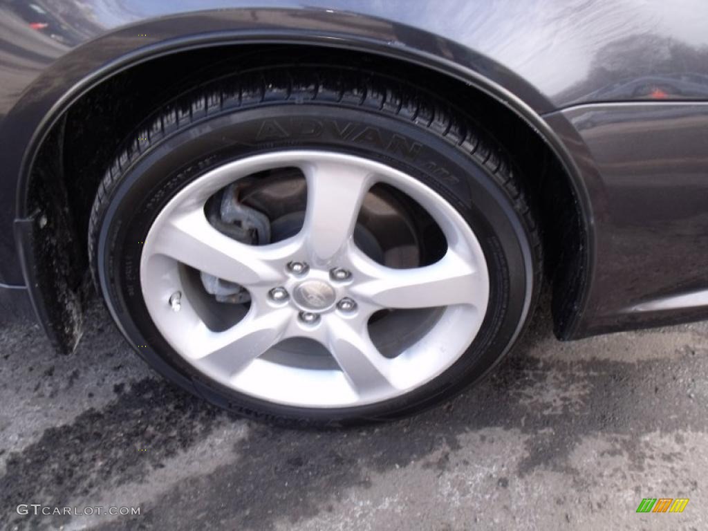2008 Legacy 2.5i Limited Sedan - Diamond Gray Metallic / Off Black photo #26