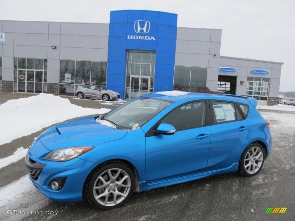 Celestial Blue Mica 2010 Mazda MAZDA3 MAZDASPEED3 Sport 5 Door Exterior Photo #42822806
