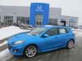 Celestial Blue Mica 2010 Mazda MAZDA3 MAZDASPEED3 Sport 5 Door Exterior