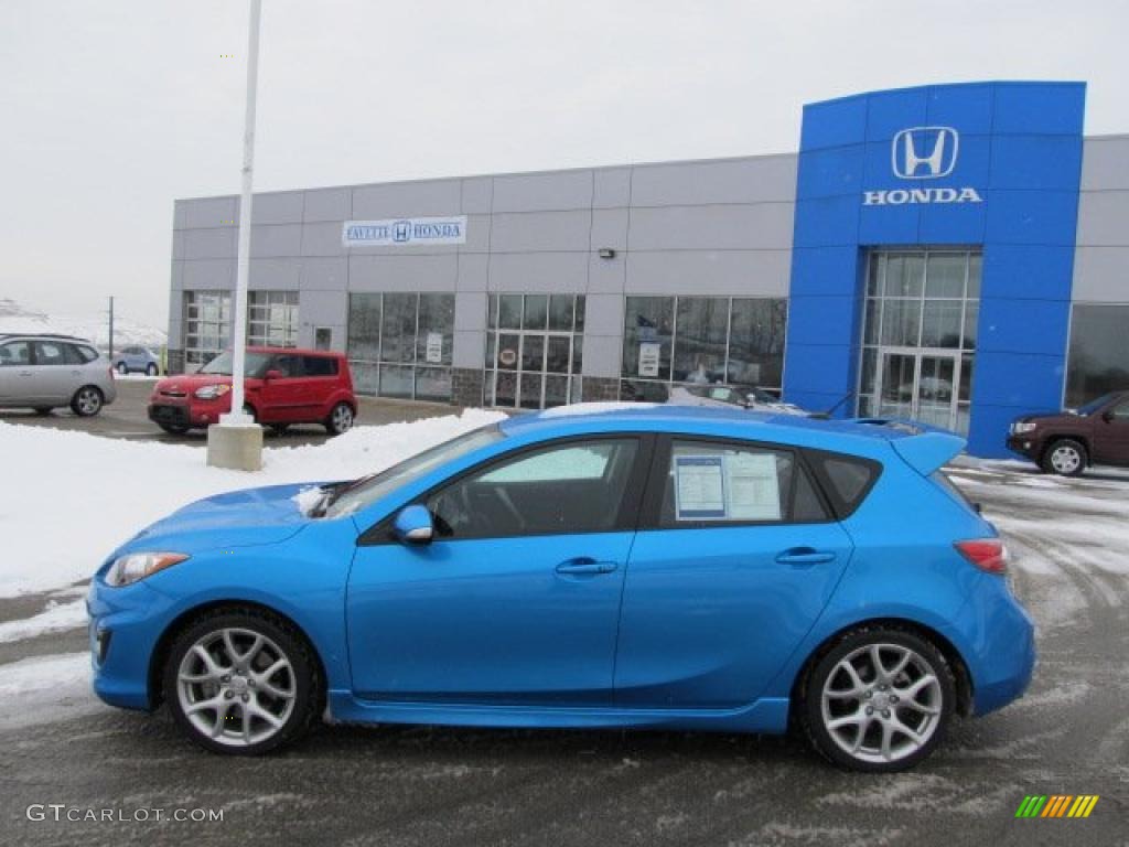 Celestial Blue Mica 2010 Mazda MAZDA3 MAZDASPEED3 Sport 5 Door Exterior Photo #42822822