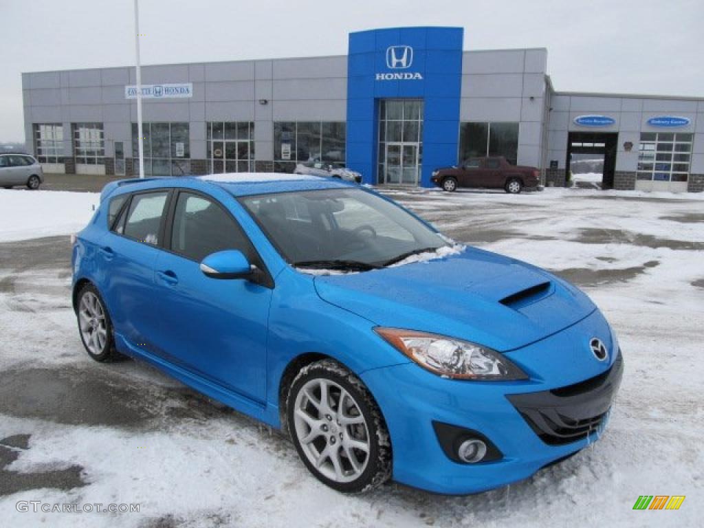 Celestial Blue Mica 2010 Mazda MAZDA3 MAZDASPEED3 Sport 5 Door Exterior Photo #42822870