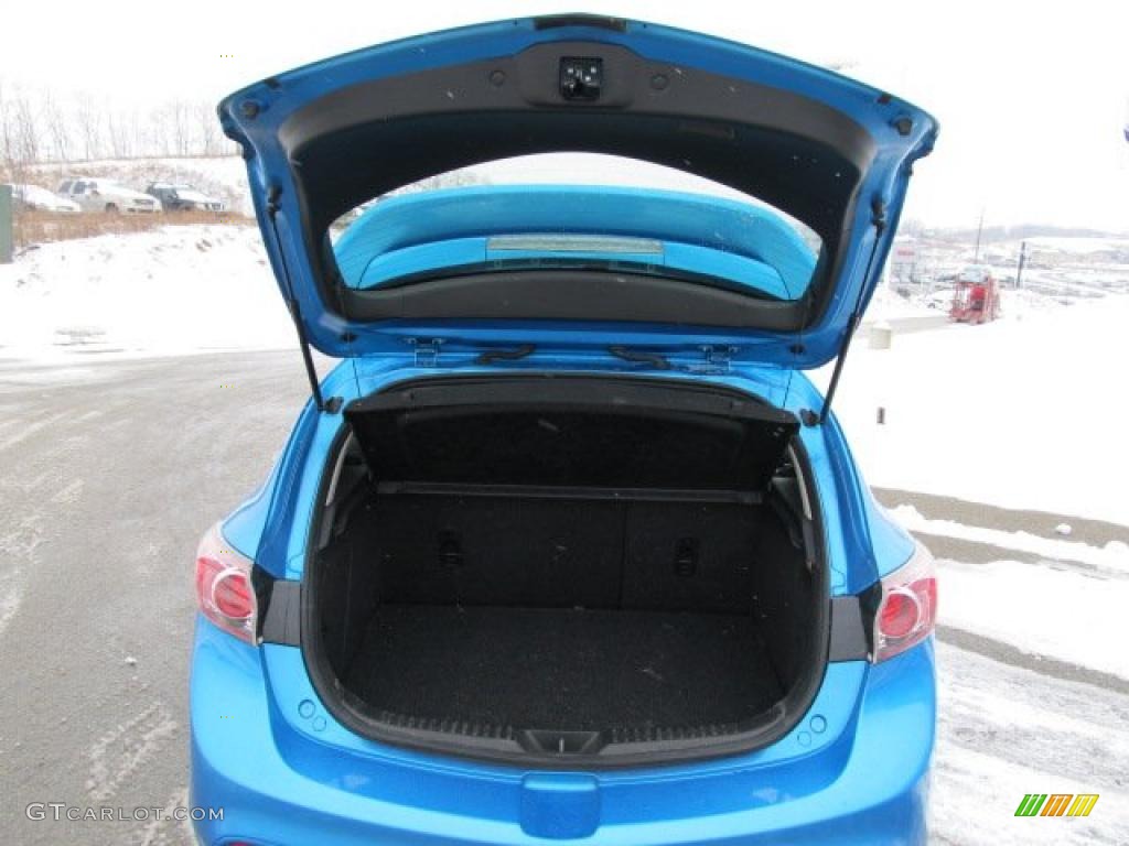 2010 MAZDA3 MAZDASPEED3 Sport 5 Door - Celestial Blue Mica / Black/Red photo #11