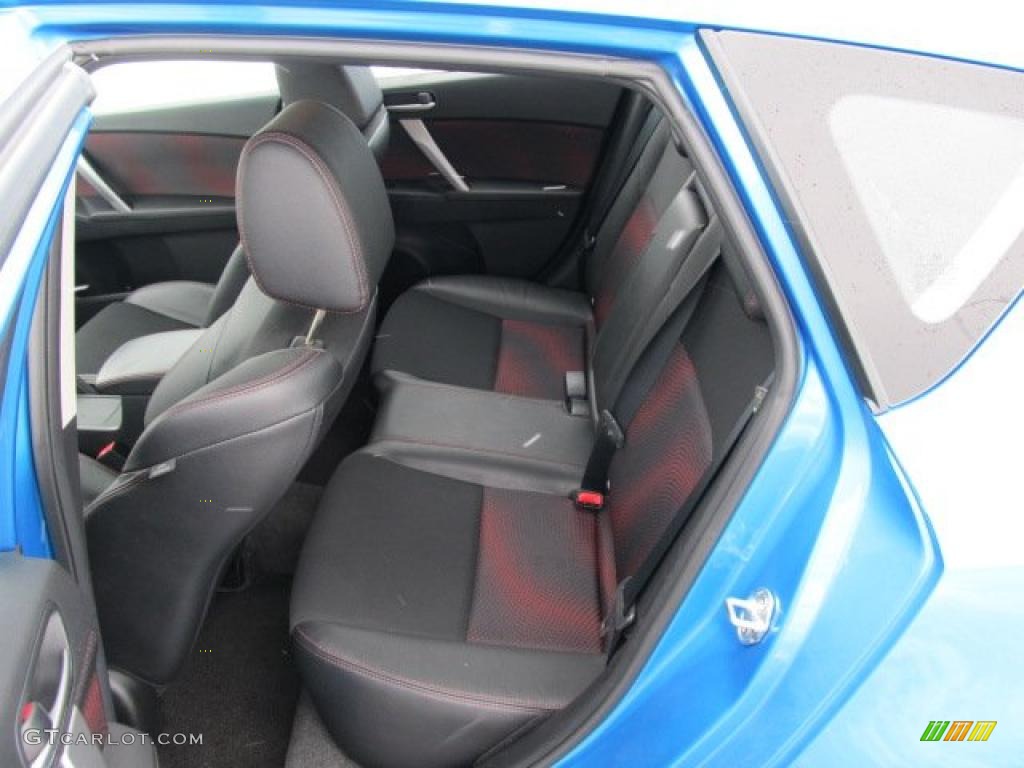 Black/Red Interior 2010 Mazda MAZDA3 MAZDASPEED3 Sport 5 Door Photo #42822998