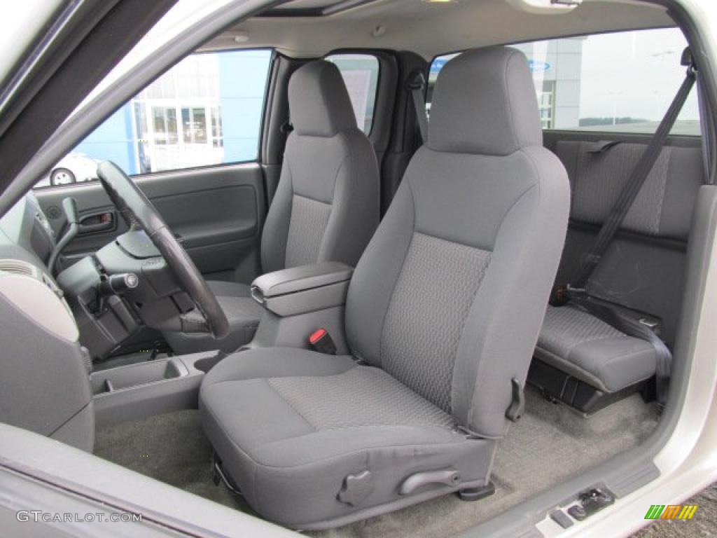 Dark Pewter Interior 2006 GMC Canyon SLE Extended Cab Photo #42823536