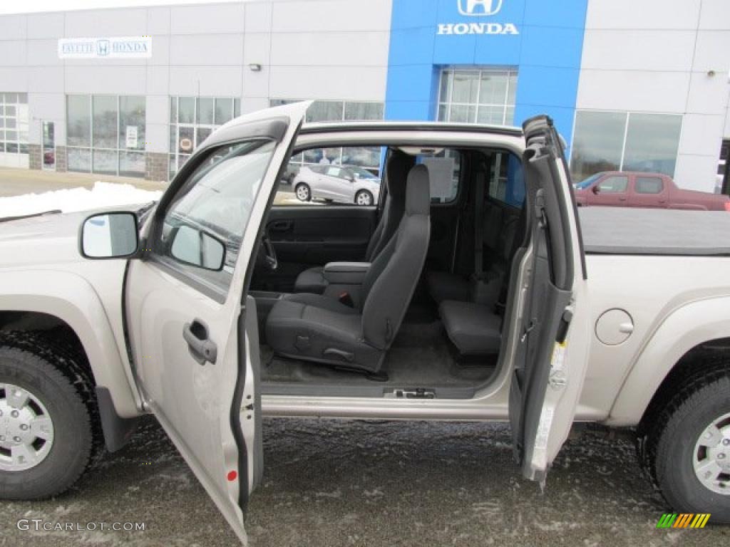 Dark Pewter Interior 2006 GMC Canyon SLE Extended Cab Photo #42823722