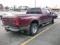 Dark Toreador Red Metallic 2007 Ford F350 Super Duty Lariat Crew Cab Dually Exterior