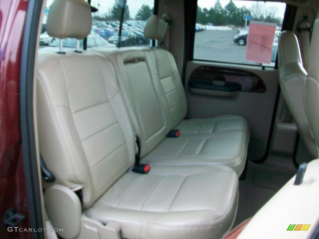 Tan Interior 2007 Ford F350 Super Duty Lariat Crew Cab Dually Photo #42823946