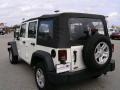 2007 Stone White Jeep Wrangler Unlimited X  photo #5