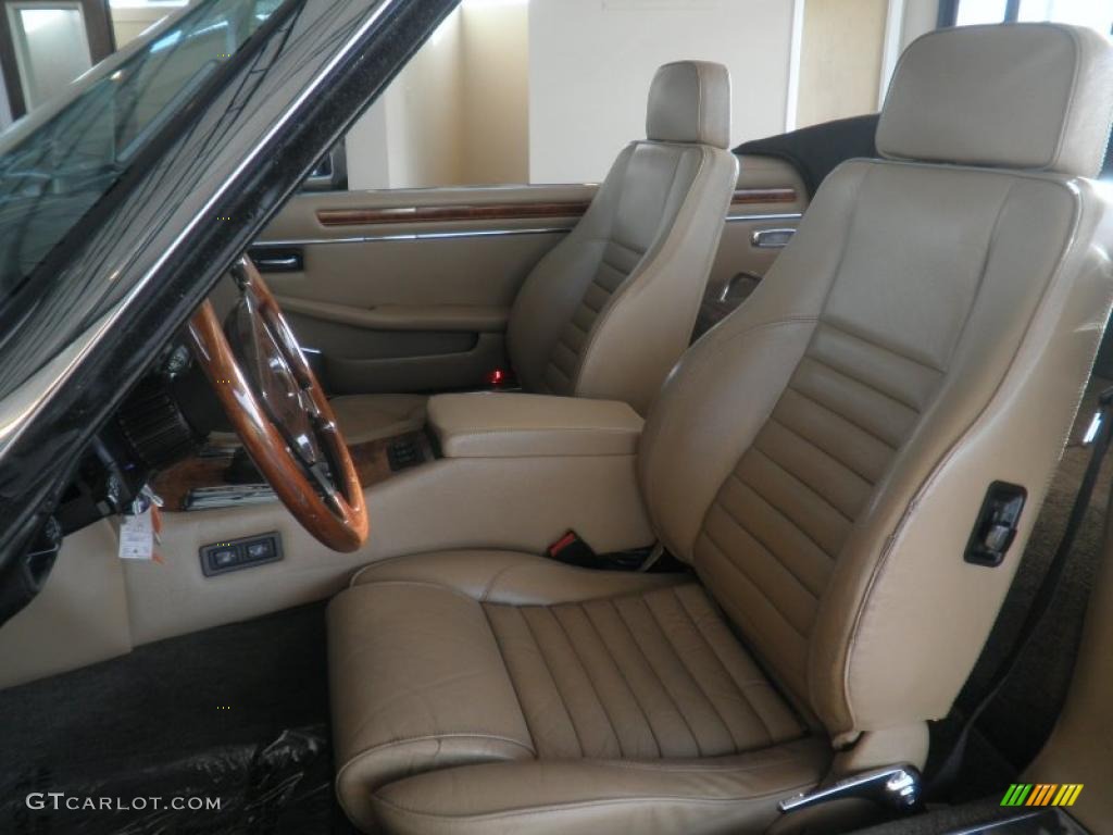 Ivory Interior 1989 Jaguar XJ XJS V12 Convertible Photo #42824102
