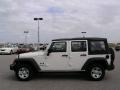 2007 Stone White Jeep Wrangler Unlimited X  photo #6