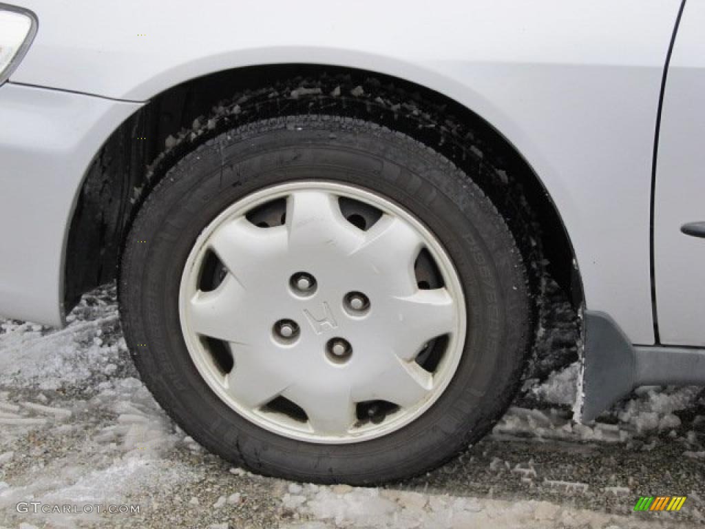 1999 Accord LX Sedan - Satin Silver Metallic / Charcoal photo #3