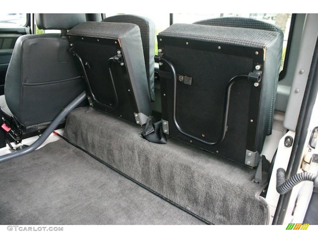 Ash Grey Interior 1995 Land Rover Defender 90 Hardtop Photo #42826821