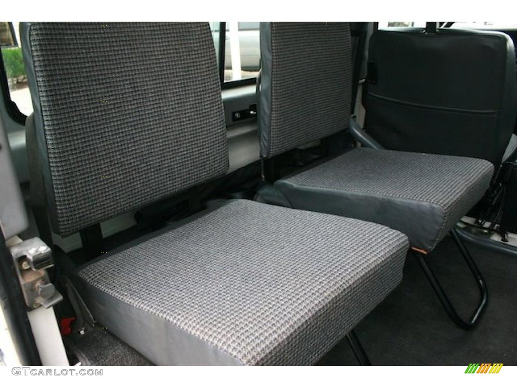 Ash Grey Interior 1995 Land Rover Defender 90 Hardtop Photo #42826871