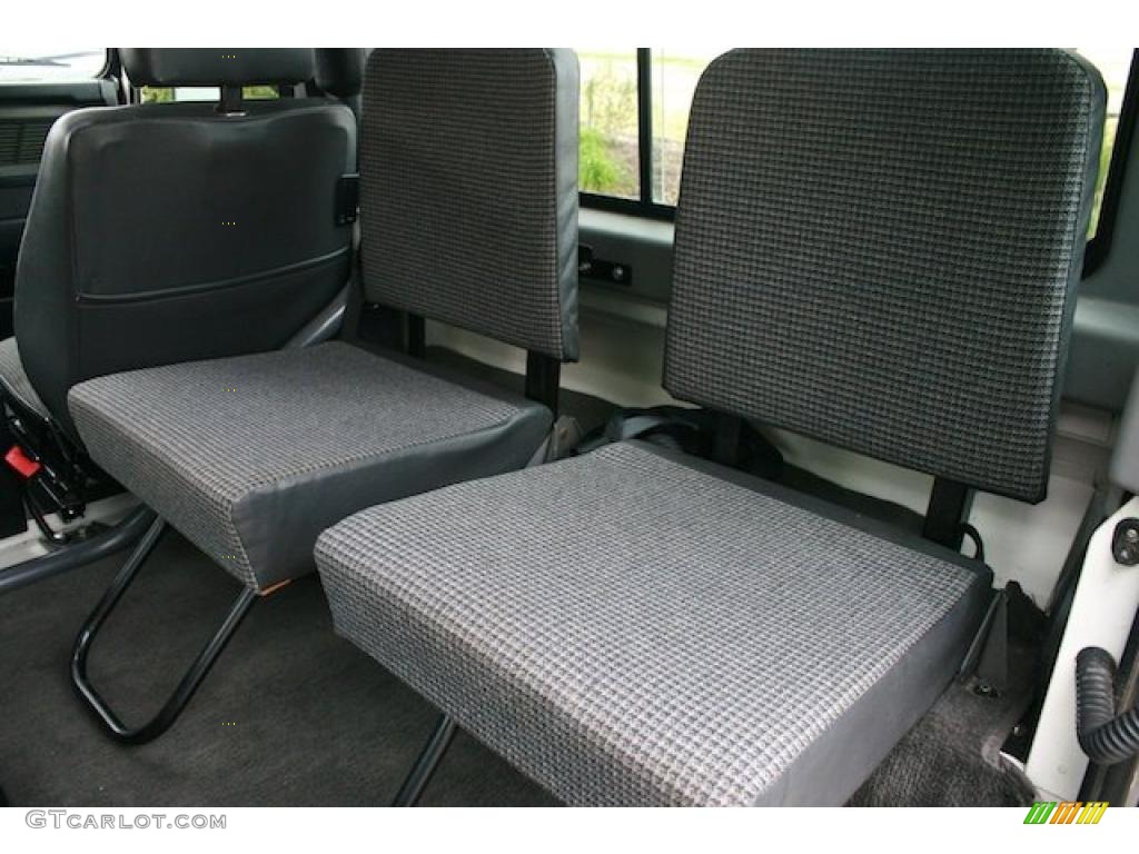 Ash Grey Interior 1995 Land Rover Defender 90 Hardtop Photo #42826887