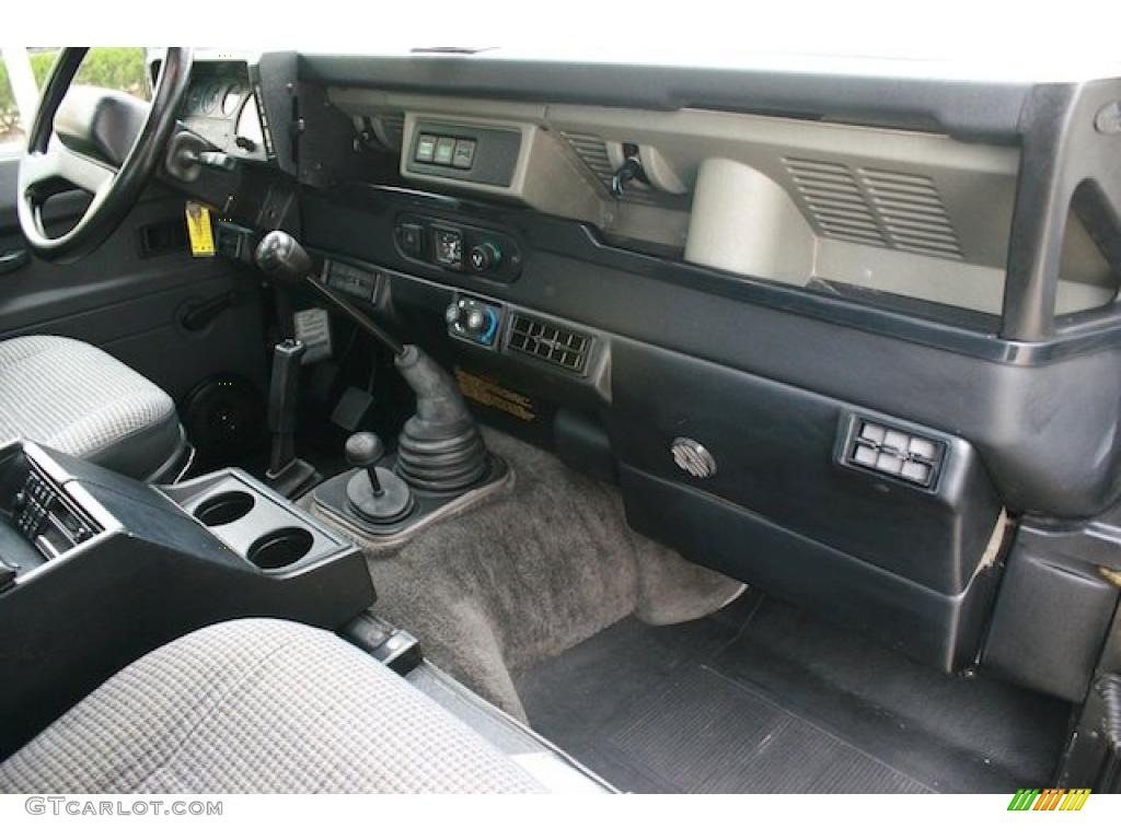 1995 Land Rover Defender 90 Hardtop Ash Grey Dashboard Photo #42826922