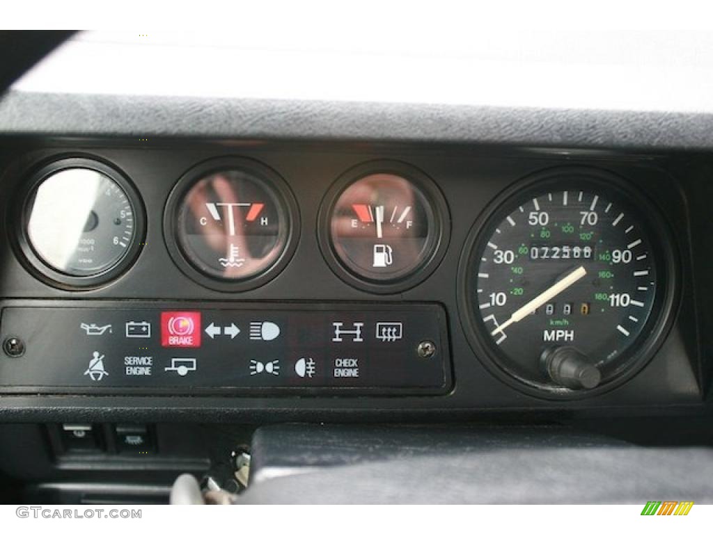 1995 Land Rover Defender 90 Hardtop Gauges Photo #42827035
