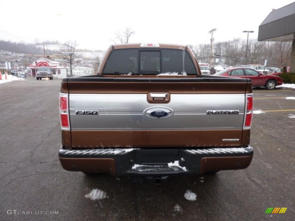 Golden Bronze Metallic 2011 Ford F150 Platinum SuperCrew 4x4 Exterior Photo #42827136