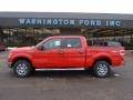 2011 Race Red Ford F150 XLT SuperCrew 4x4  photo #1