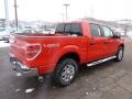 2011 Race Red Ford F150 XLT SuperCrew 4x4  photo #4