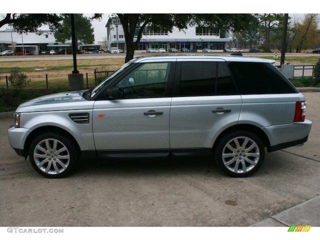 Zambezi Silver Metallic 2006 Land Rover Range Rover Sport Supercharged Exterior Photo #42827470