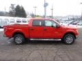 2011 Race Red Ford F150 XLT SuperCrew 4x4  photo #5