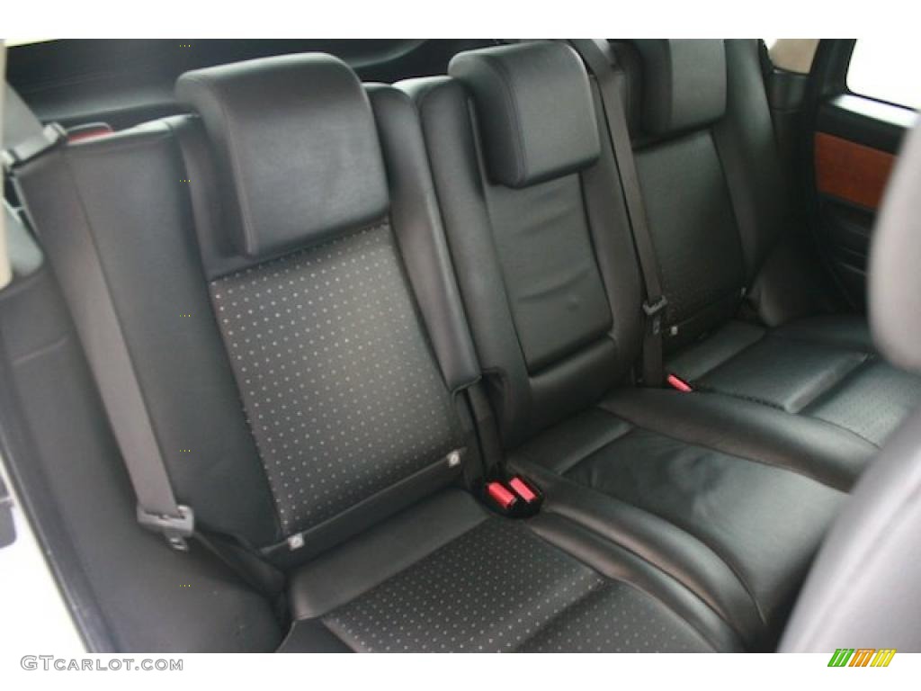 Ebony Black Interior 2006 Land Rover Range Rover Sport Supercharged Photo #42827846