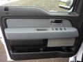 Steel Gray 2011 Ford F150 XLT SuperCrew 4x4 Door Panel