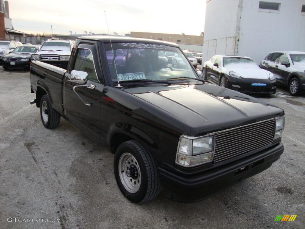 1992 Ranger S Regular Cab - Black / Light Graphite photo #4