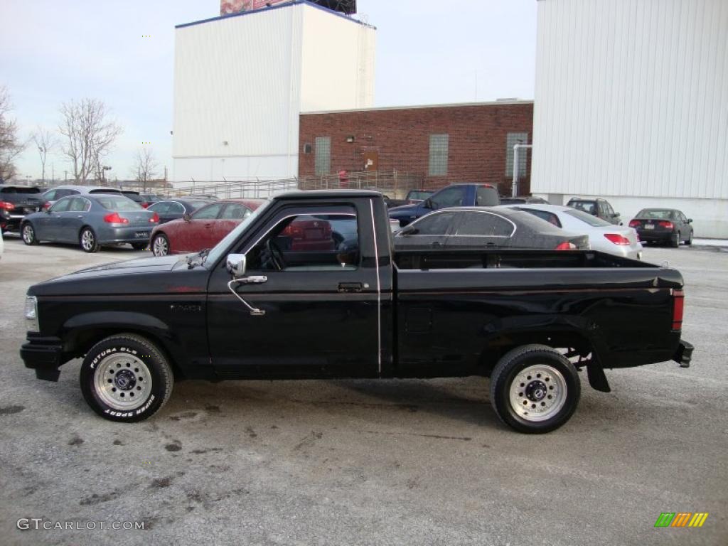 1992 Ranger S Regular Cab - Black / Light Graphite photo #11