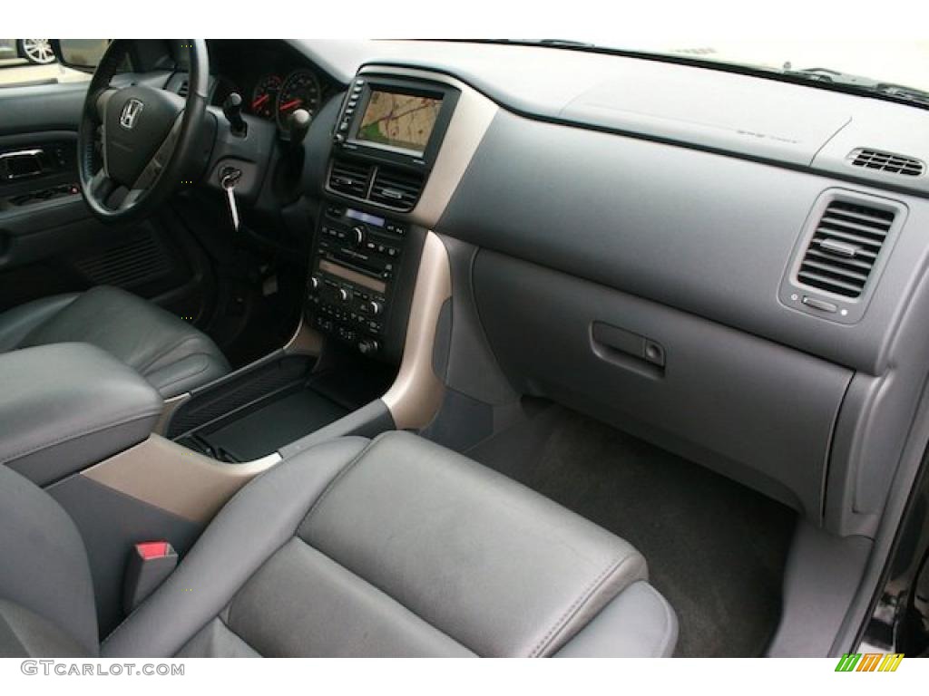 Gray Interior 2007 Honda Pilot EX-L Photo #42828742